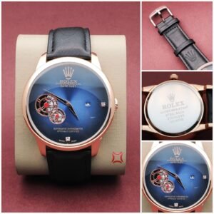Rolex Metallic With Blue Dial